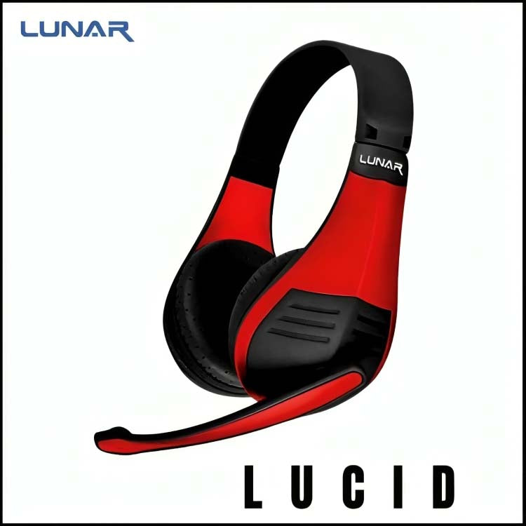 Lunar Lucid TY-230 Headset – Premium Audio for Mobile and PC – Comfortable and Stylish Design
